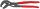 KNIPEX Federbandschellenzange 85 51 250 A, Länge: 25,0 cm, 1 St.