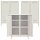 AKTION: BISLEY Sideboards Fern Middle, FERMID696P3 verkehrsweiß 80,0 x 40,0 x 110,0 cm, 3 St.