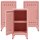 AKTION: BISLEY Stahlschränke Fern Mini FERMINLH620P3 pastelpink 1 Fachboden 38,0 x 40,0 x 72,5 cm, aufgebaut, 3 St.