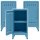 AKTION: BISLEY Stahlschränke Fern Mini FERMINLH605P3 blau 1 Fachboden 38,0 x 40,0 x 72,5 cm, aufgebaut, 3 St.