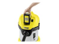 KÄRCHER Akku-Nass-/Trockensauger WD 3 Battery Premium Set 300 W, mit 1 Akku