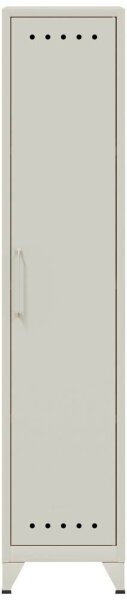 BISLEY Stahlschrank Fern Locker FERLOC3S696 verkehrsweiß 3 Fachböden 38,0 x 51,0 x 180,0 cm, aufgebaut, 1 St.