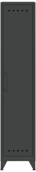 BISLEY Stahlschrank Fern Locker FERLOC3S634 anthrazitgrau 3 Fachböden 38,0 x 51,0 x 180,0 cm, aufgebaut, 1 St.