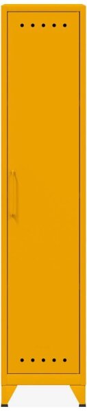 BISLEY Stahlschrank Fern Locker FERLOC642 gelb 1 Fachboden 38,0 x 51,0 x 180,0 cm, aufgebaut, 1 St.