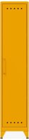 BISLEY Stahlschrank Fern Locker FERLOC642 gelb 1...