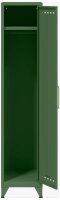 BISLEY Stahlschrank Fern Locker FERLOC623 olivgrün 1 Fachboden 38,0 x 51,0 x 180,0 cm, aufgebaut, 1 St.