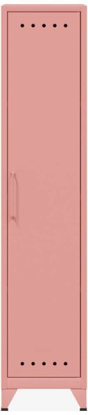 BISLEY Stahlschrank Fern Locker FERLOC620 pastelpink 1 Fachboden 38,0 x 51,0 x 180,0 cm, aufgebaut, 1 St.