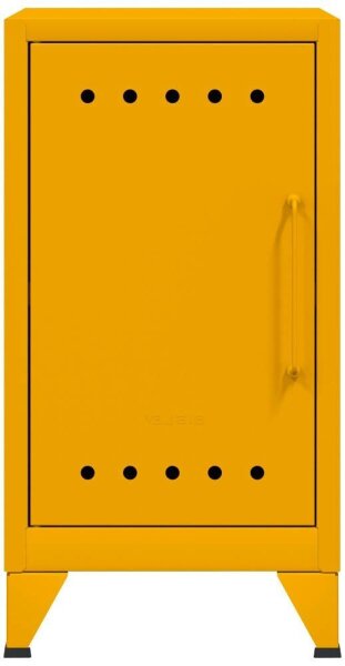 BISLEY Stahlschrank Fern Mini FERMINRH642 gelb 1 Fachboden 38,0 x 40,0 x 72,5 cm, aufgebaut, 1 St.