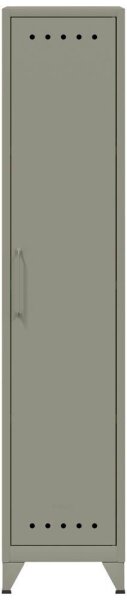 BISLEY Stahlschrank Fern Locker FERLOC3S645 lichtgrau 3 Fachböden 38,0 x 51,0 x 180,0 cm, aufgebaut, 1 St.