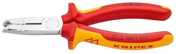 KNIPEX Abisolierzange VDE 13 46 165, Länge: 16,5 cm, 1 St.