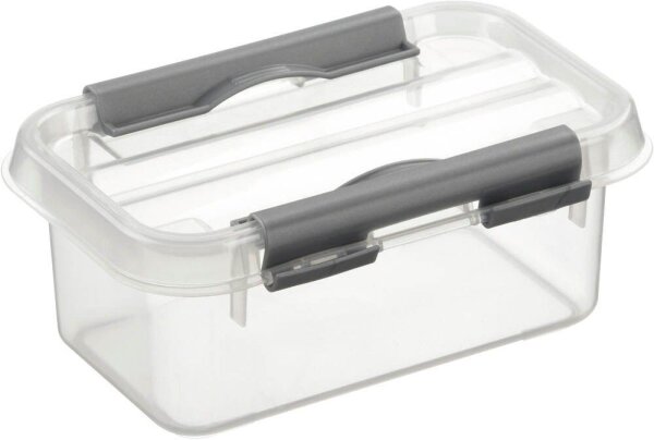 sunware Q-line Aufbewahrungsbox 0,5 l transparent 15,0 x 10,0 x 6,3 cm, 1 St.