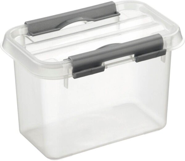sunware Q-line Aufbewahrungsbox 0,8 l transparent 15,0 x 10,0 x 10,3 cm, 1 St.