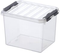 sunware Q-line Aufbewahrungsbox 3,0 l transparent 20,0 x...