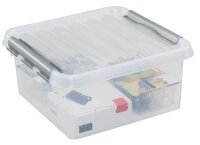 sunware Q-line Aufbewahrungsbox 18,0 l transparent 37,8 x 39,5 x 18,0 cm, 1 St.