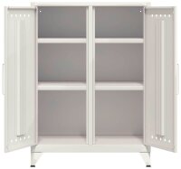 BISLEY Sideboard Fern Middle, FERMID696 verkehrsweiß 80,0 x 40,0 x 110,0 cm, 1 St.