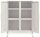 BISLEY Sideboard Fern Middle, FERMID696 verkehrsweiß 80,0 x 40,0 x 110,0 cm, 1 St.