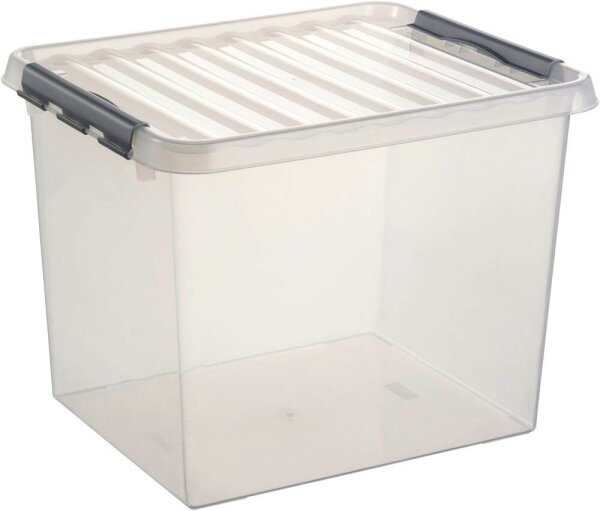 sunware Q-line Aufbewahrungsbox 52,0 l transparent 50,0 x 40,0 x 38,0 cm, 1 St.