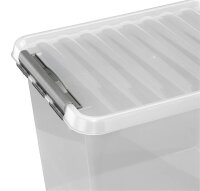 sunware Q-line Aufbewahrungsbox 52,0 l transparent 50,0 x 40,0 x 38,0 cm, 1 St.