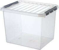 sunware Q-line Aufbewahrungsbox 52,0 l transparent 50,0 x 40,0 x 38,0 cm, 1 St.