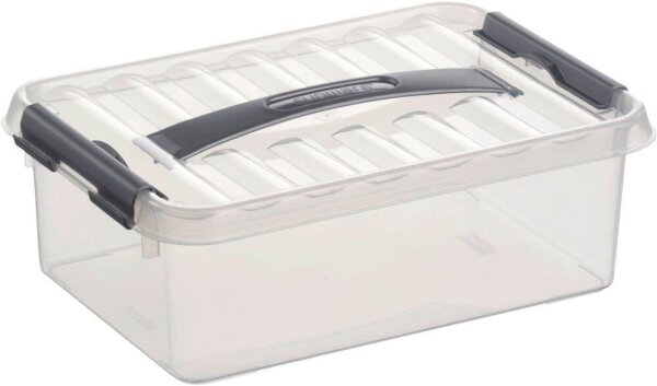 sunware Q-line Aufbewahrungsbox 4,0 l transparent 30,0 x 20,0 x 10,0 cm, 1 St.