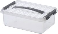 sunware Q-line Aufbewahrungsbox 4,0 l transparent 30,0 x...