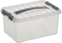 sunware Q-line Aufbewahrungsbox 6,0 l transparent 30,0 x...