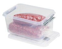 sunware Q-line Aufbewahrungsbox 6,0 l transparent 30,0 x 20,0 x 14,0 cm, 1 St.