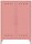 BISLEY Sideboard Fern Middle, FERMID620 pastelpink 80,0 x 40,0 x 110,0 cm, 1 St.