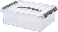 sunware Q-line Aufbewahrungsbox 10,0 l transparent 40,0 x 30,0 x 12,0 cm, 1 St.