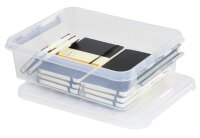 sunware Q-line Aufbewahrungsbox 10,0 l transparent 40,0 x 30,0 x 12,0 cm, 1 St.