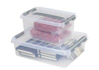 sunware Q-line Aufbewahrungsbox 10,0 l transparent 40,0 x 30,0 x 12,0 cm, 1 St.
