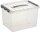sunware Q-line Aufbewahrungsbox 22,0 l transparent 40,0 x 30,0 x 26,0 cm, 1 St.
