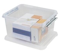sunware Q-line Aufbewahrungsbox 36,0 l transparent 50,0 x 40,0 x 25,5 cm, 1 St.