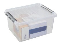 sunware Q-line Aufbewahrungsbox 36,0 l transparent 50,0 x 40,0 x 25,5 cm, 1 St.