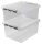 sunware Q-line Aufbewahrungsbox 36,0 l transparent 50,0 x 40,0 x 25,5 cm, 1 St.