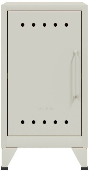 BISLEY Stahlschrank Fern Mini FERMINLH696 verkehrsweiß 1 Fachboden 38,0 x 40,0 x 72,5 cm, aufgebaut, 1 St.