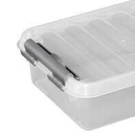 sunware Q-line Aufbewahrungsbox 1,0 l transparent 20,0 x...