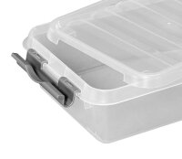 sunware Q-line Aufbewahrungsbox 1,0 l transparent 20,0 x 15,0 x 6,0 cm, 1 St.