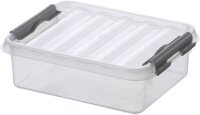 sunware Q-line Aufbewahrungsbox 1,0 l transparent 20,0 x 15,0 x 6,0 cm, 1 St.