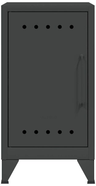 BISLEY Stahlschrank Fern Mini FERMINLH634 anthrazitgrau 1 Fachboden 38,0 x 40,0 x 72,5 cm, aufgebaut, 1 St.