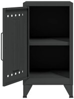 BISLEY Stahlschrank Fern Mini FERMINLH634 anthrazitgrau 1...