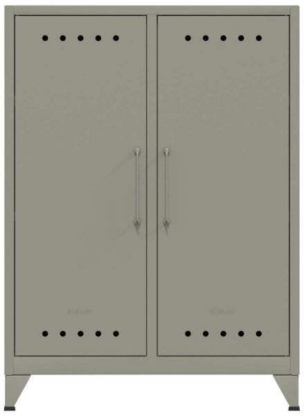 BISLEY Sideboard Fern Middle, FERMID645 lichtgrau 80,0 x 40,0 x 110,0 cm, 1 St.