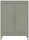 BISLEY Sideboard Fern Middle, FERMID645 lichtgrau 80,0 x 40,0 x 110,0 cm, 1 St.