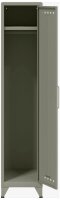 BISLEY Stahlschrank Fern Locker FERLOC645 lichtgrau 1 Fachboden 38,0 x 51,0 x 180,0 cm, aufgebaut, 1 St.