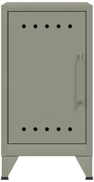 BISLEY Stahlschrank Fern Mini FERMINLH645 lichtgrau 1 Fachboden 38,0 x 40,0 x 72,5 cm, aufgebaut, 1 St.