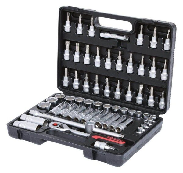 KS TOOLS® Steckschlüssel-Satz 911.0661 61-teilig