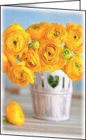 SIGEL Grußkarten Ranunculus DS104 DIN A6, 10 St.