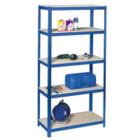 SZ Metall Schwerlastregal 26222-I blau 90,0 x 60,0 x...