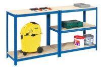 SZ Metall Schwerlastregal 26222-I blau 90,0 x 60,0 x...