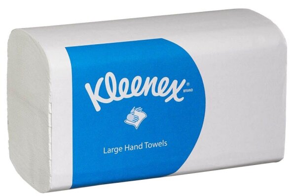Kleenex® Papierhandtücher 6778 Large Interfold-Falzung 2-lagig weiß, 1.860 Tücher